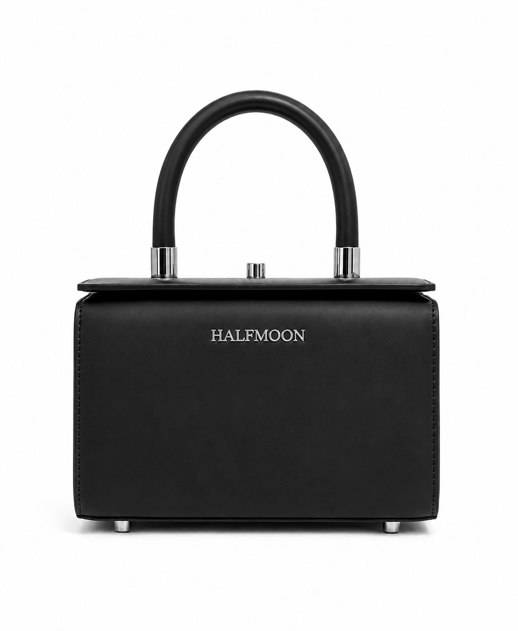 Aurelia Cube compact satchel bag in black